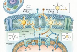 Ubiquinolo vs ubiquinone